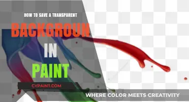 Mastering Paint: Saving Images with Transparent Backgrounds Effortlessly