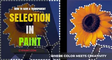 Mastering Paint: Save Transparent Selections Effortlessly with These Tips