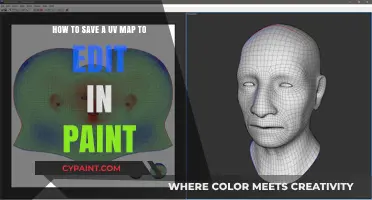 Save and Edit UV Maps in Paint: A Quick Guide
