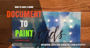Convert Word Docs to Paint: A Simple Step-by-Step Guide