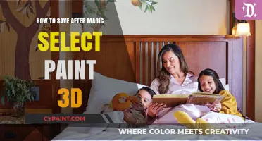 Mastering Paint 3D: Save Your Magic Select Creations Effortlessly