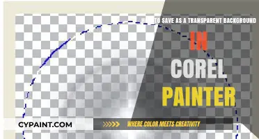 Mastering Transparency: Saving with Clear Backgrounds in Corel Painter