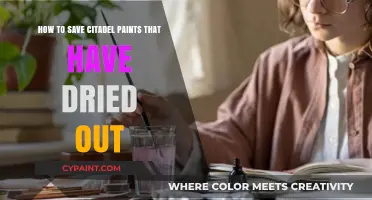 Reviving Dried Citadel Paints: Easy Hacks to Save Your Paint