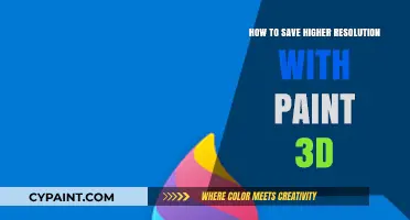 Master Paint 3D: Save High-Resolution Images Effortlessly