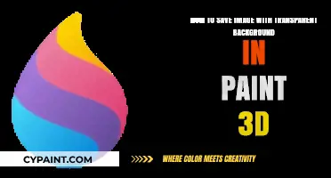 Save Images with Transparent Backgrounds in Paint 3D: A Guide