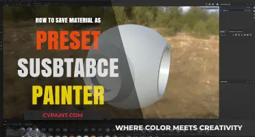 Mastering Substance Painter: Save Materials as Presets Effortlessly