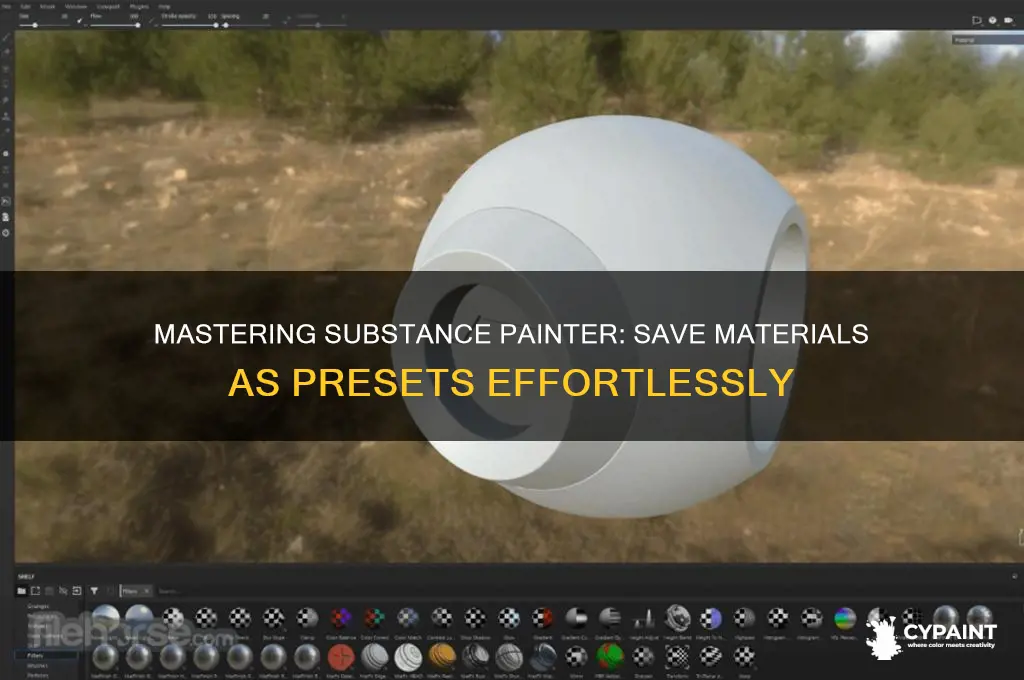 Mastering Substance Painter: Save Materials As Presets Effortlessly ...