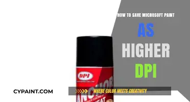 Boost Microsoft Paint Image Quality: Save as Higher DPI Easily