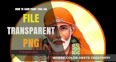 Paint Tool Sai: Saving Transparent PNGs