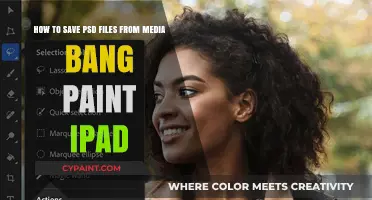Save PSD Files Effortlessly from Media Bang Paint on iPad