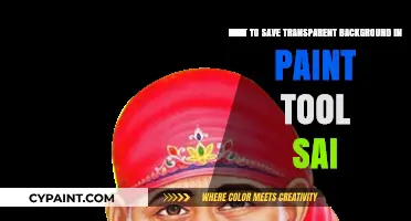 Paint Tool Sai: Saving Transparent Backgrounds