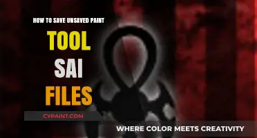 Recovering Lost Art: Saving Unsaved Paint Tool SAI Files Easily