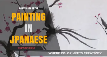 Mastering Japanese Art Vocabulary: How to Say 'In the Painting' in Japanese