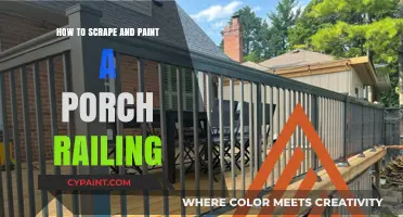 Revamp Your Porch: A Step-by-Step Guide to Scraping and Painting Railings