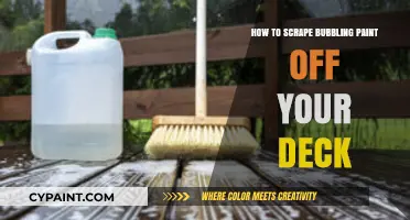 Effective Techniques to Remove Bubbling Paint from Your Deck Surface