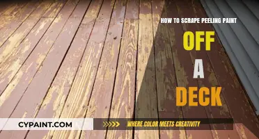 Effective Techniques to Scrape Peeling Paint Off Your Deck Easily