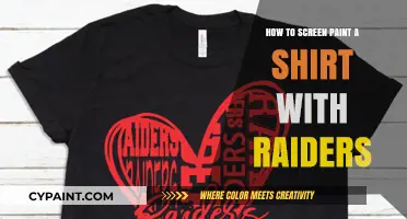 DIY Raiders Shirt: Screen Paint Like a Pro at Home