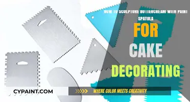 Sculpting Buttercream Magic: Paint Spatula Techniques for Stunning Cake Decor