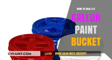 Effective Sealing Techniques for Your 5-Gallon Paint Bucket