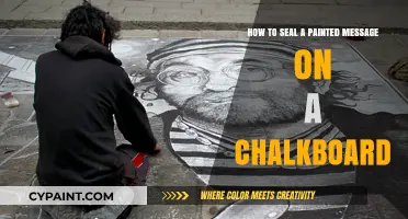 Chalkboard Art: Seal Your Message with a Creative Touch