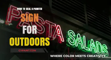 Protect Your Painted Sign: Outdoor Sealing Tips for Longevity