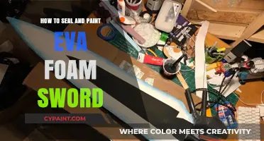 Crafting a Durable EVA Foam Sword: Sealing and Painting Guide