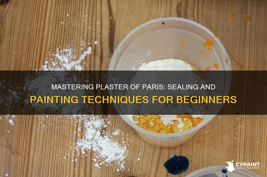 how to seal and paint plaster of paris