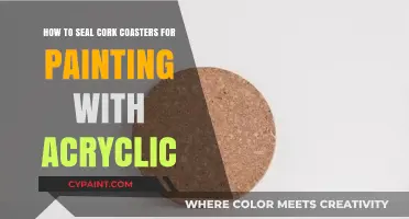 Seal, Paint, and Protect Cork Coasters Like a Pro