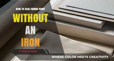 Easy No-Iron Methods to Seal Fabric Paint Permanently