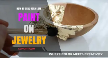 Sealing Gold Leaf Paint on Jewelry: Techniques for Lasting Shine