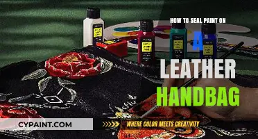 Sealing Paint on Leather Handbags: A Step-by-Step Guide to Long-Lasting Results