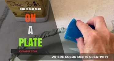 Mastering the Art: Sealing Paint on Plates for Lasting Beauty