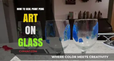 Sealing Paint Pen Art on Glass: A Step-by-Step Guide