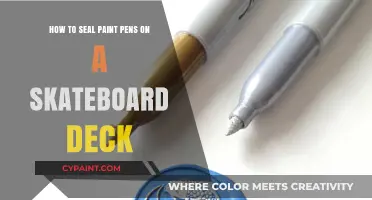 Sealing Paint Pens: Skateboard Deck Protection