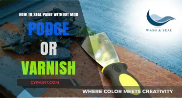 Protecting Paint: Seal Without Mod Podge or Varnish
