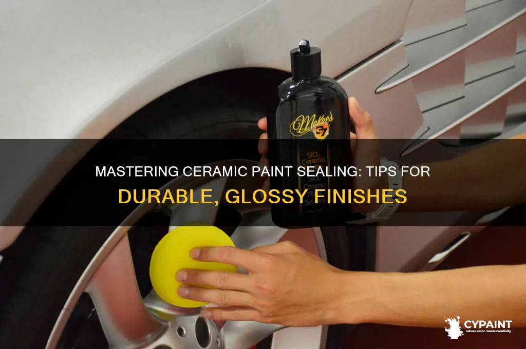 how to seal the paint on my ceramics i painted