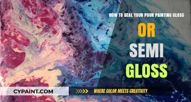 Mastering Pour Painting Finishes: Gloss or Semi-Gloss Sealing Techniques