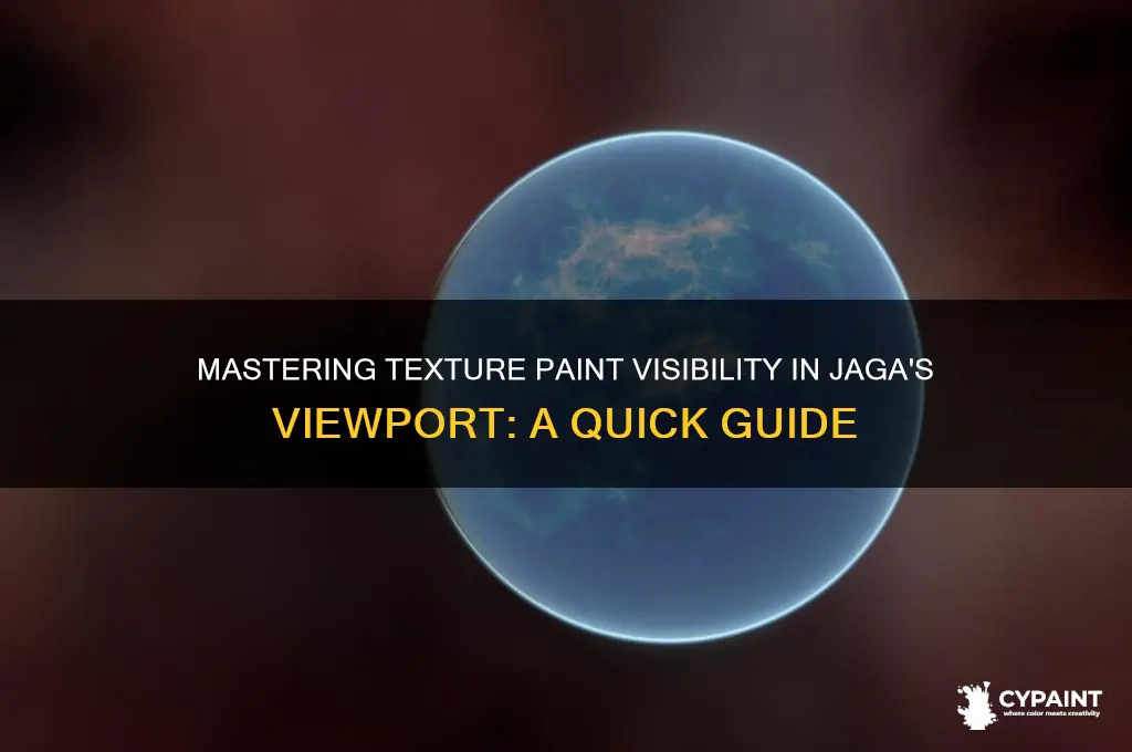 how to see texture paint in viewport jaga