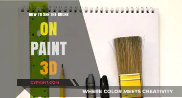 How to Access and Use the Ruler Tool in Paint 3D