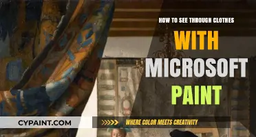 Unveiling Secrets: Using Microsoft Paint to See Through Clothes