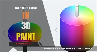 Mastering 3D Paint: Easy Steps to Select a Circle Effortlessly