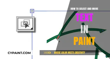 Mastering Text Selection and Movement in Paint: A Step-by-Step Guide