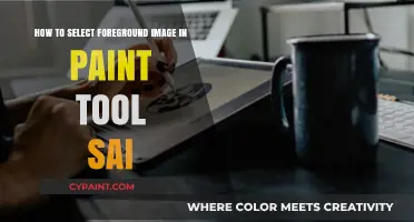 Selecting Foreground Images in Paint Tool SAI: A Guide