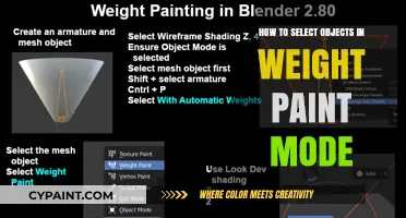 Mastering Weight Paint Mode: Effective Object Selection Techniques in Blender
