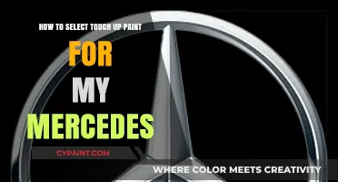 Choosing the Right Touch-Up Paint for Your Mercedes