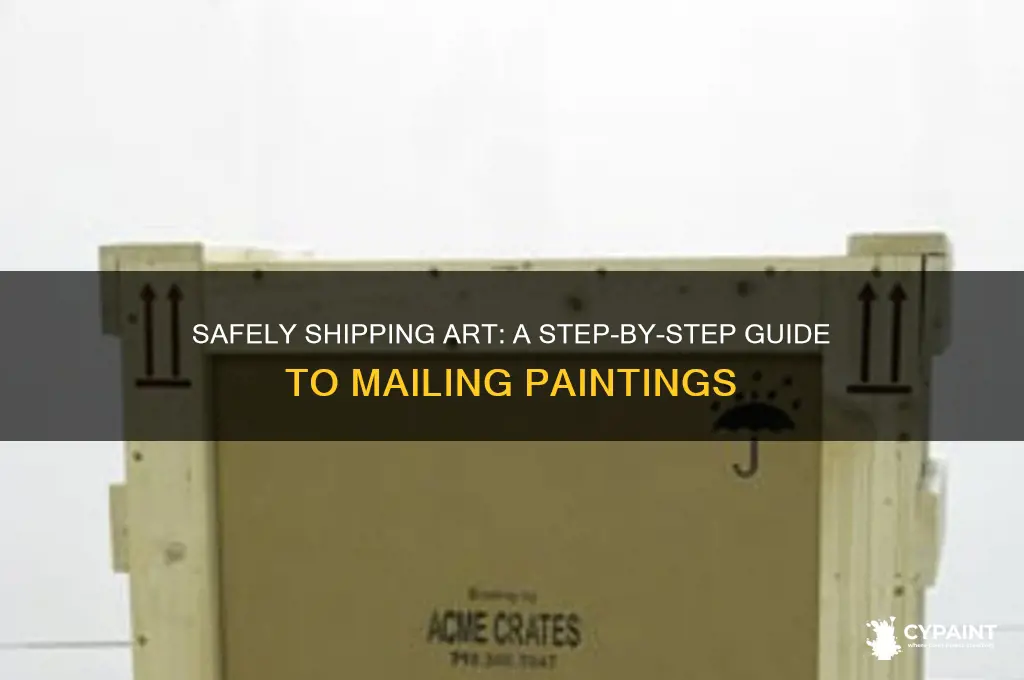 how to send a painting through the post