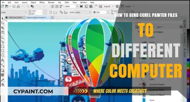 Transferring Corel Painter Files to Another Computer