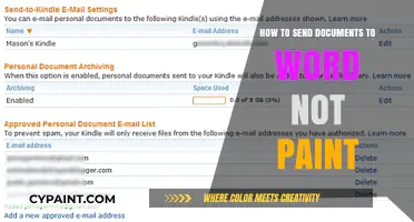 Send Documents to Word, Not Paint: A Quick Guide