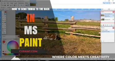 Mastering MS Paint Layers: How to Send Objects to the Back