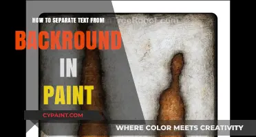 Mastering Paint: Effortlessly Extract Text from Backgrounds